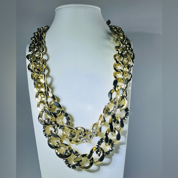 INC Gold-Tone Chain Necklace - Picture 3 of 8